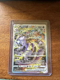 Mewtwo VSTAR - GG44/GG70 - Pokemon Crown Zenith Galarian Gallery Ultra Card NM - Image 1