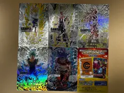 Super Dragon Ball Heroes Mm6 Bullet Sample Card - Image 1