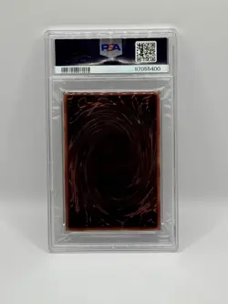 2024 YU-GI-OH! STAINLESS STEEL CARDS SAINT DRAGON-THE GOD OF OSIRIS PSA 9 - Image 2