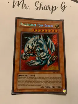 BLAUAUGIGER TOON-DRACHE - SRL-G000 DEUTSCH Yu Gi Oh! CARD SECRET RARE HOLO - Image 2