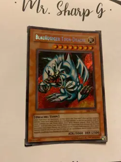 BLAUAUGIGER TOON-DRACHE - SRL-G000 DEUTSCH Yu Gi Oh! CARD SECRET RARE HOLO - Image 3