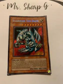 BLAUAUGIGER TOON-DRACHE - SRL-G000 DEUTSCH Yu Gi Oh! CARD SECRET RARE HOLO - Image 5