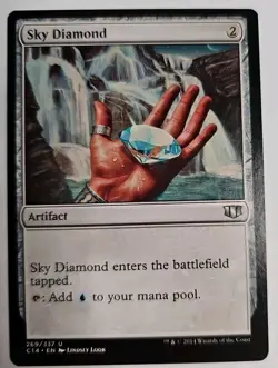 MTG Magic The Gathering Card Sky Diamond Artifact Commander 2014 - Image 1