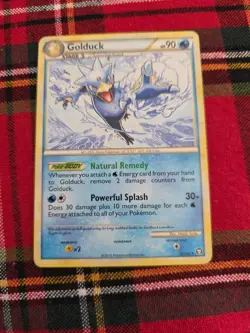 Golduck 22/102 Rare HGSS - Triumphant Pokemon Card - Image 1