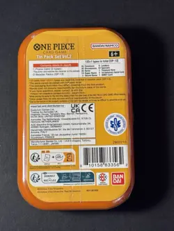 One Piece Card Game Mini-Tin Pack Set Vol.2 Portgas.D.Ace Brand New/Sealed - Image 2