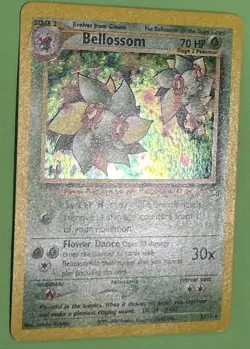 Vintage BELLOSSOM 3/111 Neo Genesis Holo Pokemon Card NEAR MINT NO PLAY - Image 2