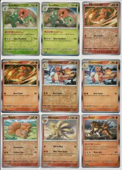 Pokemon Obsidian Flames (SV) - 150 Card Lot - Holo & Reverse Holo No Duplicates - Image 4