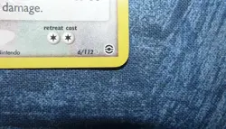 Pokemon Kangaskhan 6/112 Ex FireRed & LeafGreen reverse Holo TCG WOTC card - Image 5