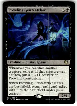 Prowling Geistcatcher Commander: Innistrad: Midnight Hunt Regular MTG NM - Image 1