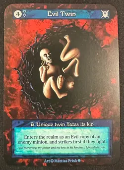 EVIL TWIN SORCERY CONTESTED REALM GOTHIC UNIQUE SP! MULTIPLE AVAILABLE! - Image 1