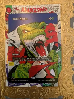 Beast Within (Borderless) Marvel Universe Eternal-Legal Foil MTG NM - Image 1