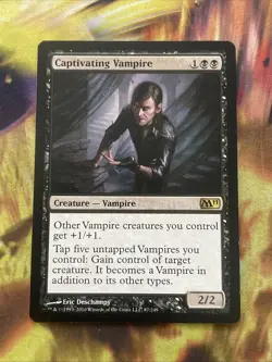 Magic 2011 (M11) #87 Captivating Vampire - Image 1