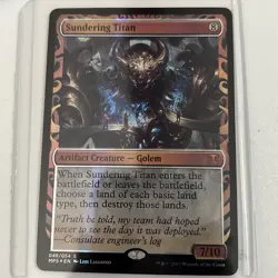Sundering Titan Masterpiece Series: Kaladesh Inventions Foil - Image 1
