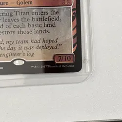 Sundering Titan Masterpiece Series: Kaladesh Inventions Foil - Image 3