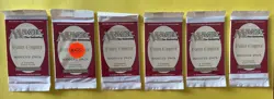 6 MTG Magic the Gathering Fallen Empires Booster Packs 1994 Factory Sealed - Image 1