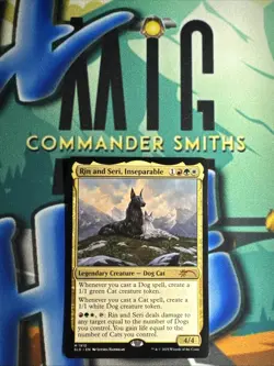 Rin and Seri Inseparable 🔥 NonFOIL 🔥 MTG Secret Lair (1910) NM - Image 1