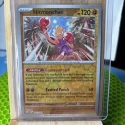 Hitmonchan 107/165 Reverse Holo NM Scarlet & Violet 151 Pokemon Card - Image 1