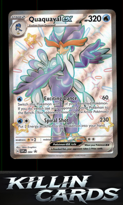 Quaquaval ex - 084 084 Pokemon Promo SV: Scarlet & Violet Promo Cards Card NM - Image 1