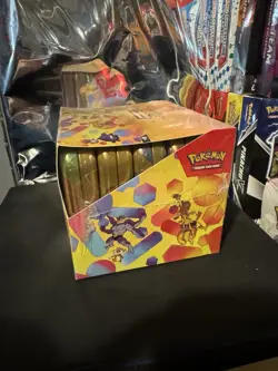 Pokemon TCG 151 S&V Mini Tin Display - 10 Mini Tins FACTORY SEALED - Image 4