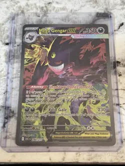 Pokemon Mega Gengar EX 350 HP Void Gale Shadowy Concealment Card 284/217 - Image 1