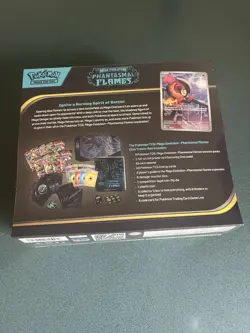 Pokemon TCG Mega Evolution Phantasmal Flames Elite Trainer Box ETB New Sealed - Image 2
