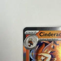 Cinderace 028/132 HOLO Me01: Mega Evolution Pokemon TCG Holo NM/M - Image 2
