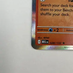Cinderace 028/132 HOLO Me01: Mega Evolution Pokemon TCG Holo NM/M - Image 5