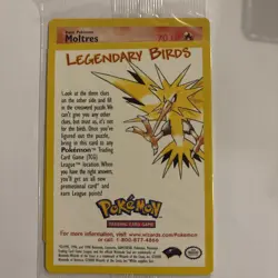 SEALED Pokemon Legendary Birds Promo-Moltres - Image 1