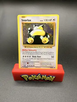 SNORLAX POKEMON BLACK STAR PROMO XY179 HOLO FOIL NM (NEAR MINT) - Image 1