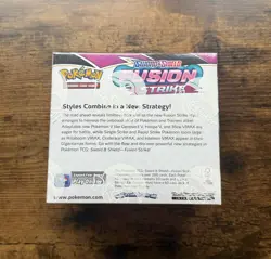Pokemon TCG Fusion Strike Booster Box Sealed Sword & Shield SWSH Acrylic Case - Image 3