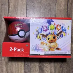 Pokemon Prismatic Evolutions ETB + Pokeball Bundle Sam’s Club Exclusive(Sealed) - Image 1