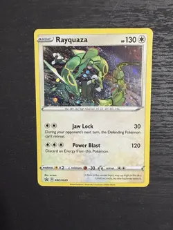 Rayquaza - (Pixel Cosmos Holo) Promo SWSH029 NM Pokemon TCG - Image 1