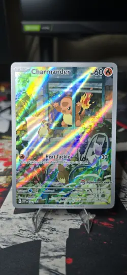 Charmander # 044 Pokemon Center Stamped Scarlet & Violet Promo - LP - Image 1