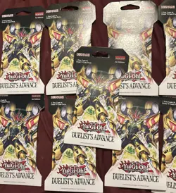 11x Yu-Gi-Oh Duelist's Advance English 1st Edition Sleeved Booster Pack Lot - Image 3