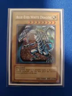 Yugioh Blue-Eyes White Dragon (Power of Chaos: Kaiba the Revenge) PCK-001 NM/M - Image 1