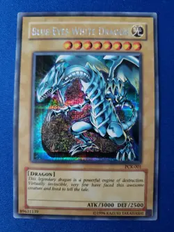 Yugioh Blue-Eyes White Dragon (Power of Chaos: Kaiba the Revenge) PCK-001 NM/M - Image 2