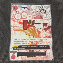 Honesty Impact - OP11-018 - Alternate Art - A Fist Of Divine Speed - NM/M - Image 1