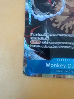 One Piece TCG Monkey.D.Luffy - OP11-058 (TR) Carrying On His Will Treasure Rare - Image 4