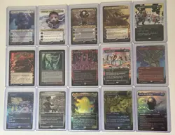 Magic The Gathering Secret Lair Foil/Regular, Rare/Mythic 15 Card Lot NM - Image 1