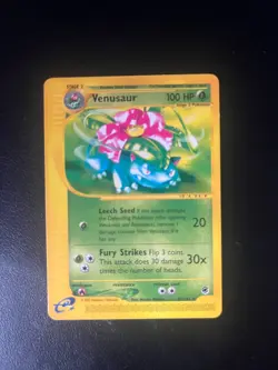 NEAR MINT Pokemon TCG Venusaur Card 67/165 Expedition Base Set, Regular Rare - Image 1