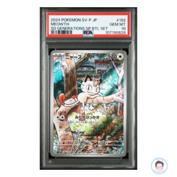 Meowth AR 192/SV-P Pokemon Card Starter Deck Generation PSA 10 GEM MINT Japanese - Image 1