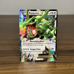 Rayquaza EX #75/108 - Roaring Skies - Ultra Rare Holo Pokemon Card - Image 2