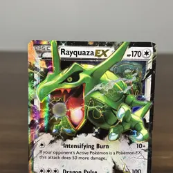 Rayquaza EX #75/108 - Roaring Skies - Ultra Rare Holo Pokemon Card - Image 3