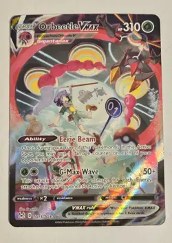 TCG Pokemon- Lost Origin- Orbeetle VMAX TG13/TG30 Trainer FULL ART Card, Mint. - Image 1