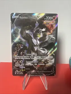 Pokemon Urshifu V Alt Arts Card Single Strike/ Rapid Strike Battle Styles NM - Image 2