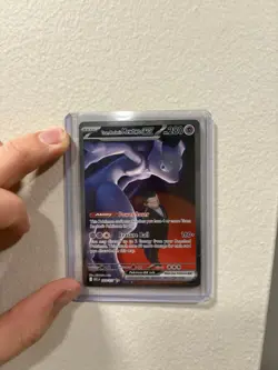 Pokemon Team Rocket Mewtwo EX Ultra Rare Foil 281/XY 280 HP Ability Card - Image 1