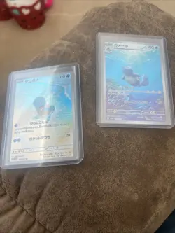 Pokemon Card Squirtle 170/165 & Wartortle 171/165 SV2a 151 Sets AR Japanese - Image 1