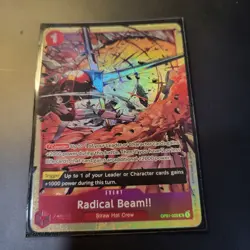 Radical Beam!! (Premium Card Collection -Best Selection Vol. 1-) OP01-029 One... - Image 1