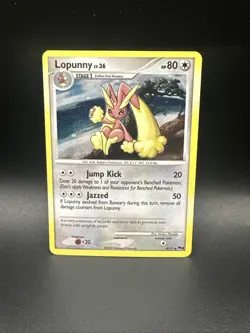 Lopunny 9/17 Uncommon POP Series 9 Pokemon Card - Image 1