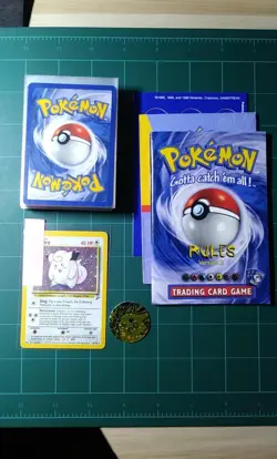 Vintage Pokemon Cards Theme Deck Base Set 2 Grass Chopper 2000 WotC - Image 1